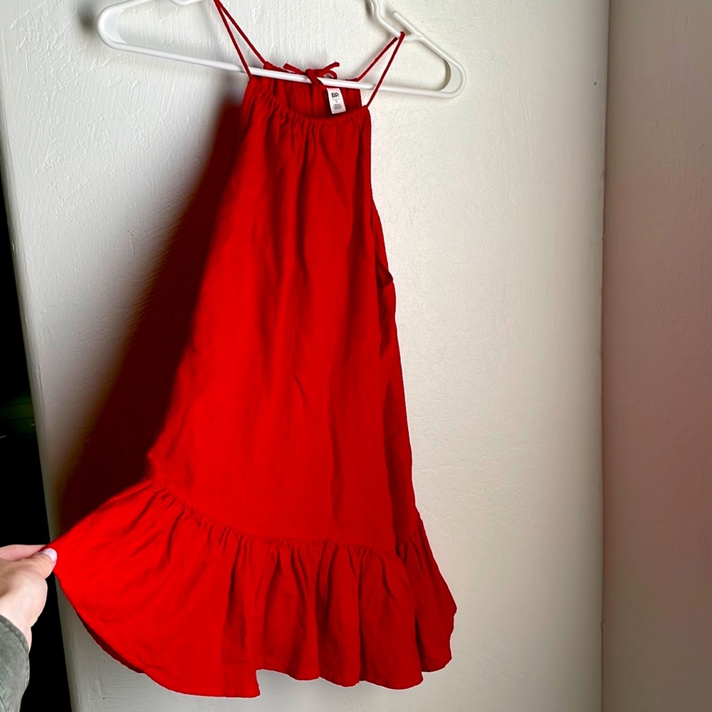 BP Red Sleeveless Tunic